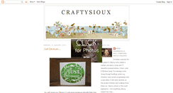 Desktop Screenshot of craftysioux.blogspot.com