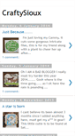Mobile Screenshot of craftysioux.blogspot.com