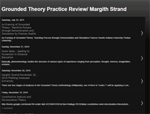 Tablet Screenshot of groundedtheorypracticereview.blogspot.com