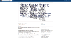 Desktop Screenshot of dnainthedna.blogspot.com