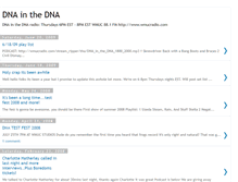 Tablet Screenshot of dnainthedna.blogspot.com