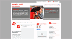 Desktop Screenshot of everydaysocialdemocracy.blogspot.com
