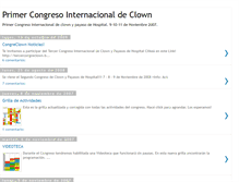 Tablet Screenshot of congresoclown.blogspot.com