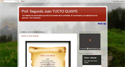 Desktop Screenshot of juantucto.blogspot.com