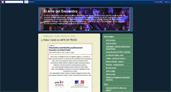 Desktop Screenshot of el-artedelencuentro.blogspot.com