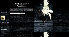 Desktop Screenshot of aintanangel.blogspot.com