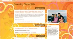 Desktop Screenshot of parentingchesskids.blogspot.com