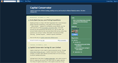 Desktop Screenshot of capital-conservator.blogspot.com