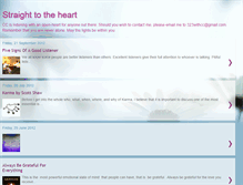 Tablet Screenshot of heart2heartwithcc.blogspot.com