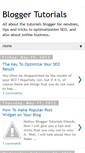 Mobile Screenshot of bloggertutorialsfornewbie.blogspot.com