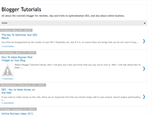 Tablet Screenshot of bloggertutorialsfornewbie.blogspot.com