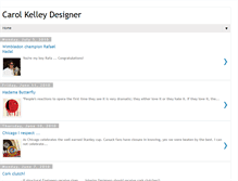 Tablet Screenshot of carolkelleydesign.blogspot.com