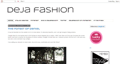 Desktop Screenshot of dejafashion.blogspot.com