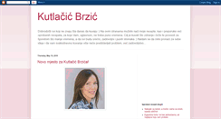 Desktop Screenshot of kutlacicbrzic.blogspot.com