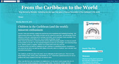 Desktop Screenshot of caribbean2world.blogspot.com