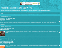Tablet Screenshot of caribbean2world.blogspot.com