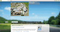 Desktop Screenshot of leytransitocr.blogspot.com