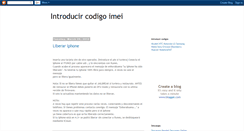 Desktop Screenshot of introducircodigoimei.blogspot.com