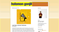 Desktop Screenshot of halamanganjil.blogspot.com