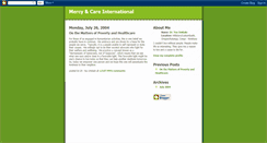 Desktop Screenshot of mercycareinternational.blogspot.com