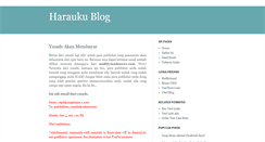 Desktop Screenshot of harauku.blogspot.com