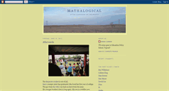 Desktop Screenshot of mathalogical.blogspot.com