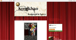 Desktop Screenshot of kongkhao.blogspot.com