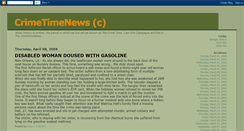 Desktop Screenshot of crimetimenews.blogspot.com