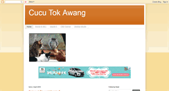 Desktop Screenshot of cucutokawang.blogspot.com
