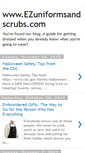 Mobile Screenshot of ezuniformsandscrubs.blogspot.com