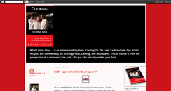 Desktop Screenshot of cookingonthelinebook.blogspot.com