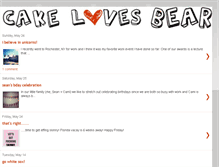 Tablet Screenshot of cakelovesbear.blogspot.com