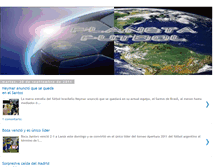 Tablet Screenshot of planetafutbolve.blogspot.com