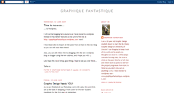 Desktop Screenshot of graphiquefantastique.blogspot.com