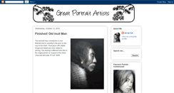 Desktop Screenshot of portraiture-artists.blogspot.com