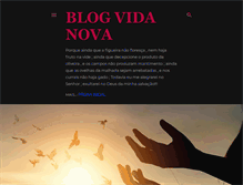 Tablet Screenshot of minhavidanovahoje.blogspot.com