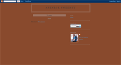 Desktop Screenshot of apenecksweeney.blogspot.com