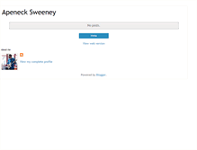 Tablet Screenshot of apenecksweeney.blogspot.com