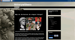 Desktop Screenshot of historywithmra.blogspot.com