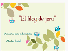 Tablet Screenshot of jerublog.blogspot.com