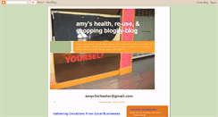 Desktop Screenshot of amyshealthywealthywise.blogspot.com