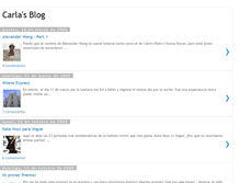 Tablet Screenshot of carla-closet.blogspot.com