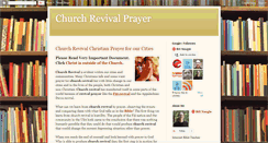 Desktop Screenshot of churchrevivalprayer.blogspot.com