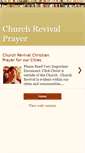 Mobile Screenshot of churchrevivalprayer.blogspot.com