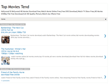 Tablet Screenshot of movietends.blogspot.com