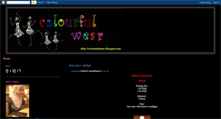 Desktop Screenshot of colourfulwear.blogspot.com