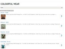 Tablet Screenshot of colourfulwear.blogspot.com