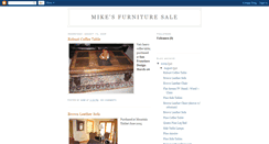 Desktop Screenshot of mikefurnituresale.blogspot.com