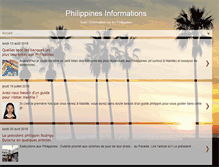 Tablet Screenshot of philippines-informations.blogspot.com