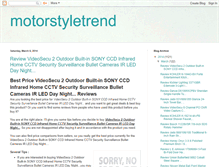 Tablet Screenshot of motorstyletrend.blogspot.com